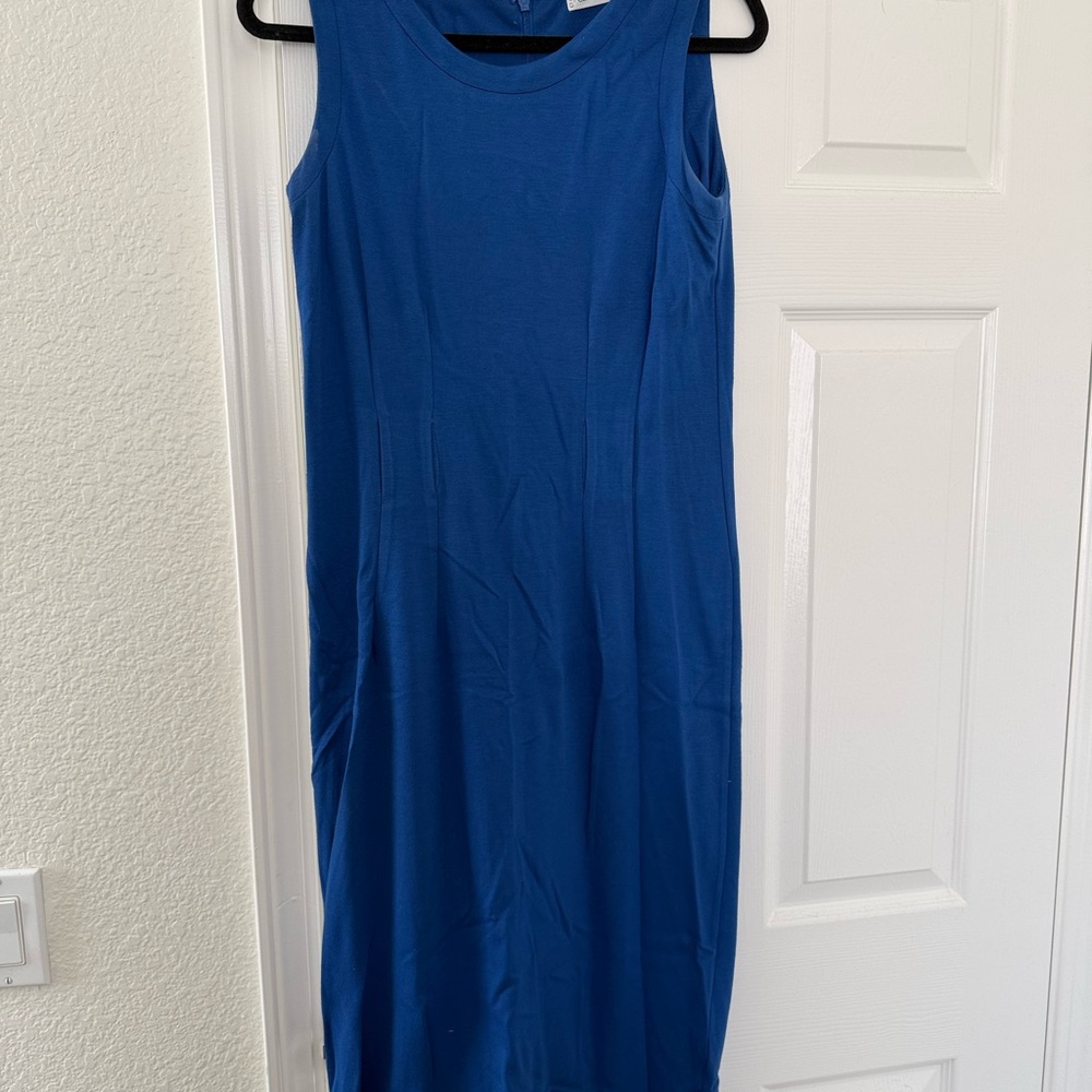 Calvin Klein Royal Blue Midi Dress